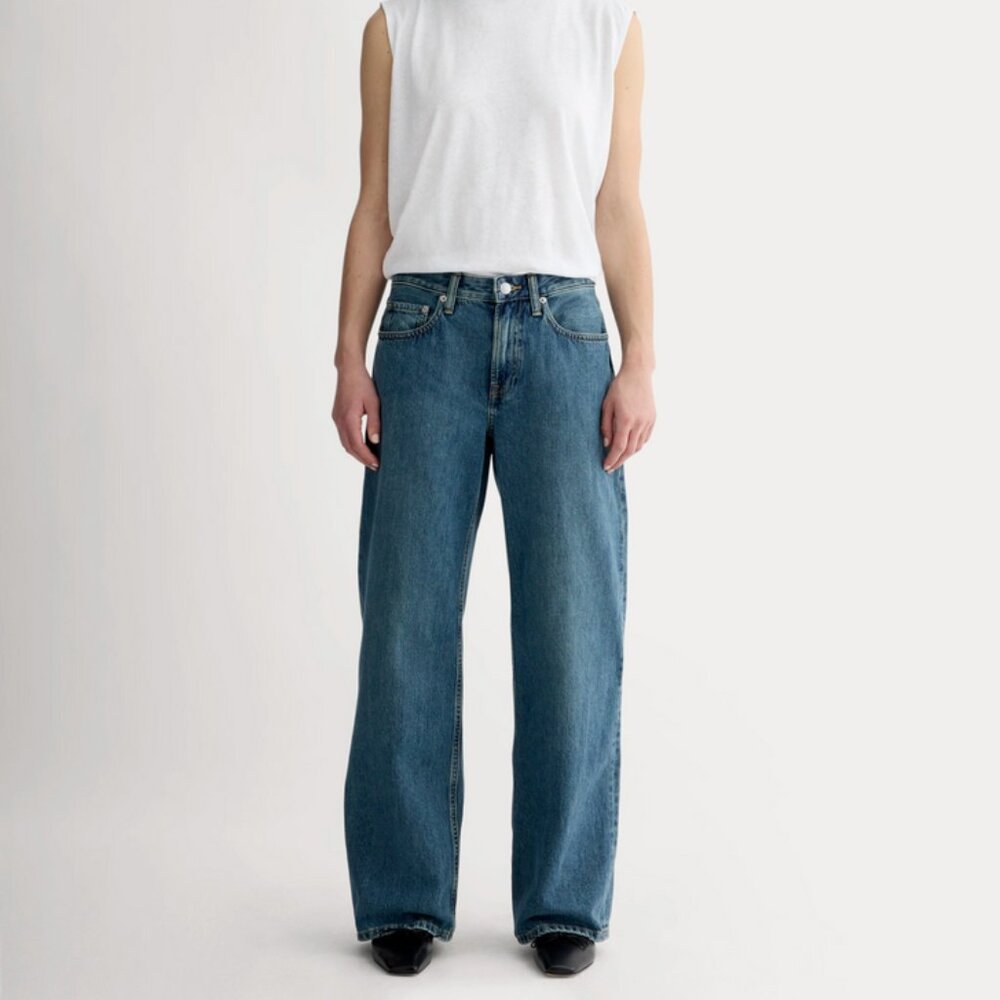 Everlane - The Mid-Way Jean in Whisper Blue 29R